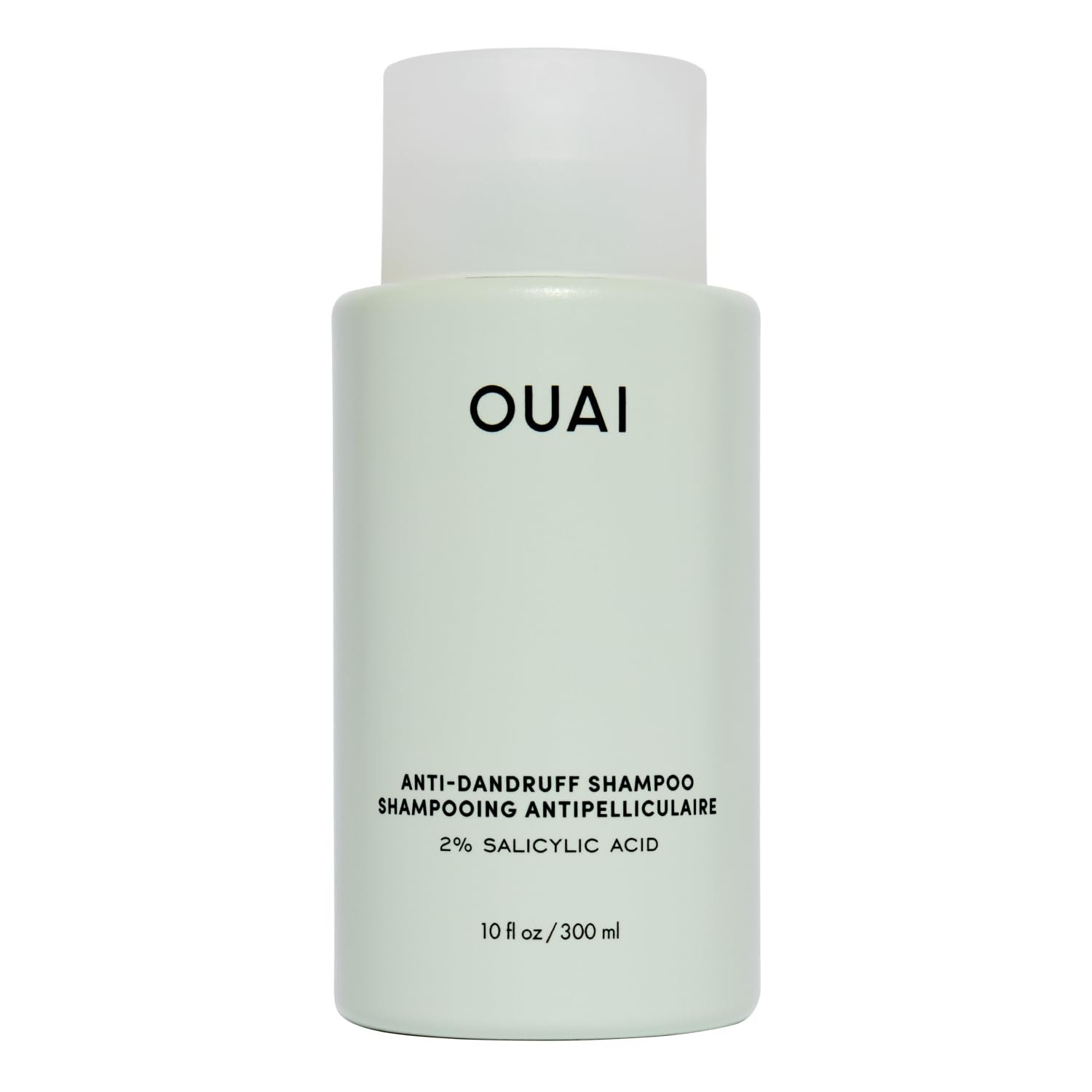 OUAI Anti Dandruff Shampoo – Soothing Salicylic Acid Shampoo for Flaky, Dry and Itchy Scalp – Reduces Itching, Redness and Irritation – Sulfate Free Scalp Care (10 Fl Oz)
