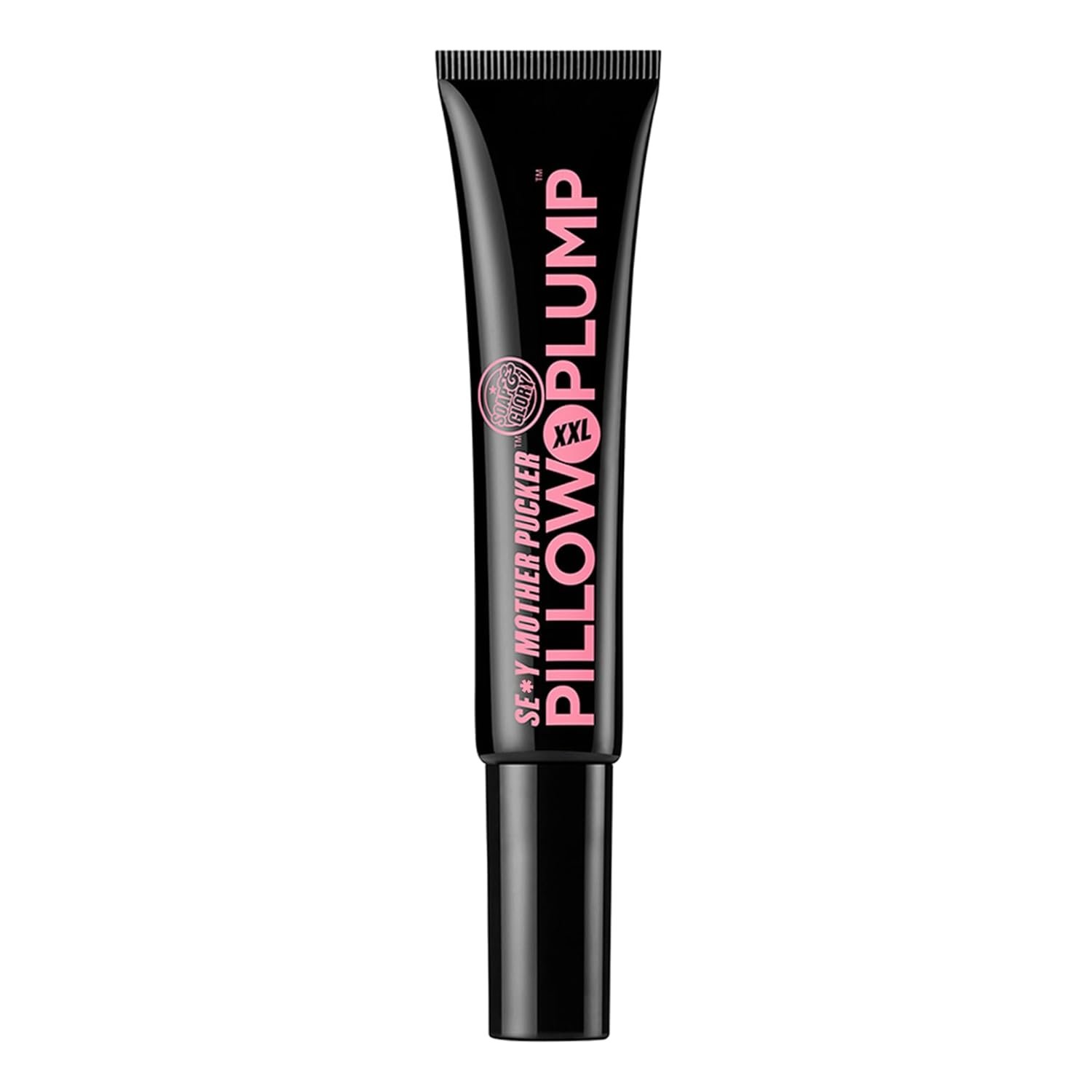 Soap & Glory Sexy Mother Pucker XXL Lip Plumper Gloss – High Shine Lip Gloss for Women with SUPERFILL™ Plumping Technology – Hydrating & Volumizing Vegan Formula – Clearvoyant (0.3 fl oz)
