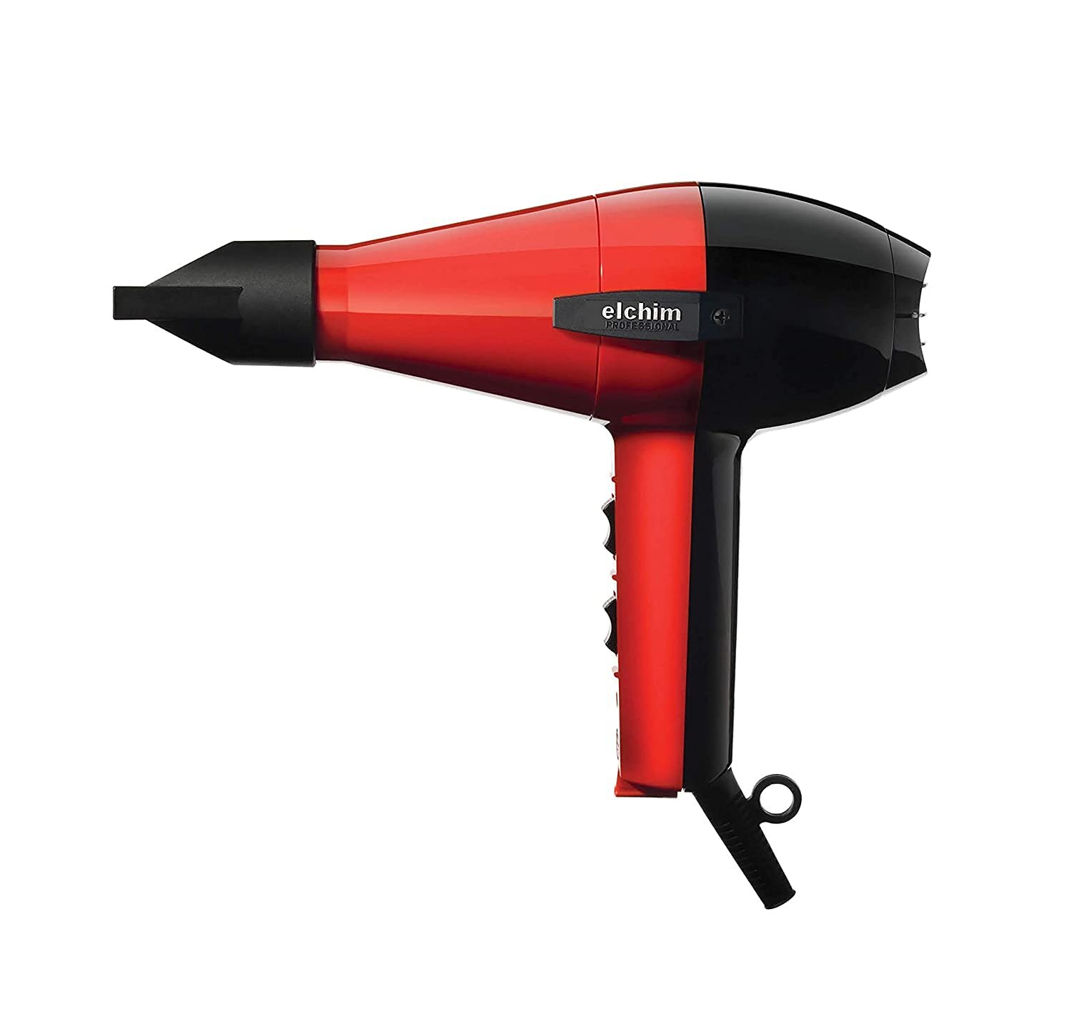 ELCHIM 2001 High Pressure Professional Hair Dryer – Red/Black , 1 Count (Pack of 1)