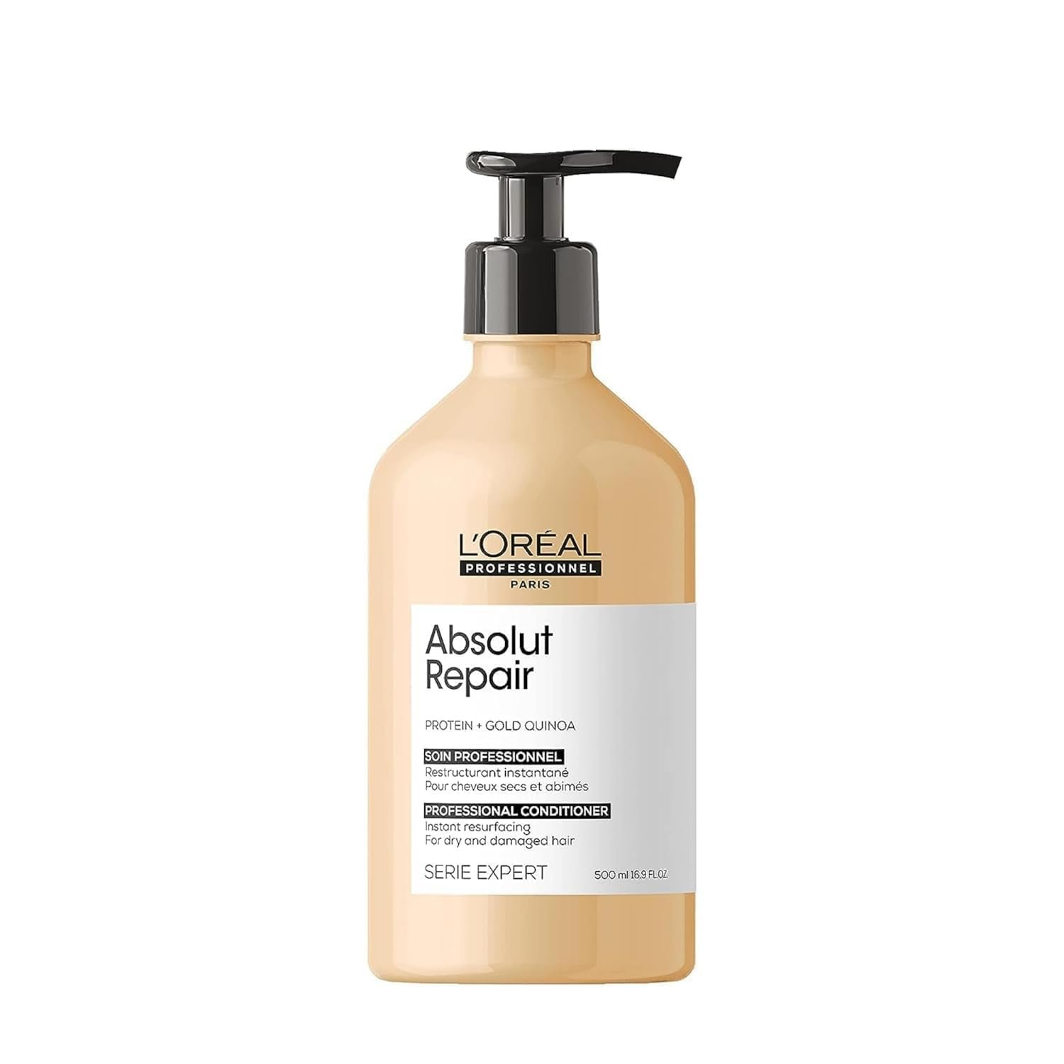 L’Oréal Professionnel Paris Absolut Repair Conditioner – Nourishing Protein Treatment For Dry, Damaged Hair, Repairs Damage & Provides Hair Shine