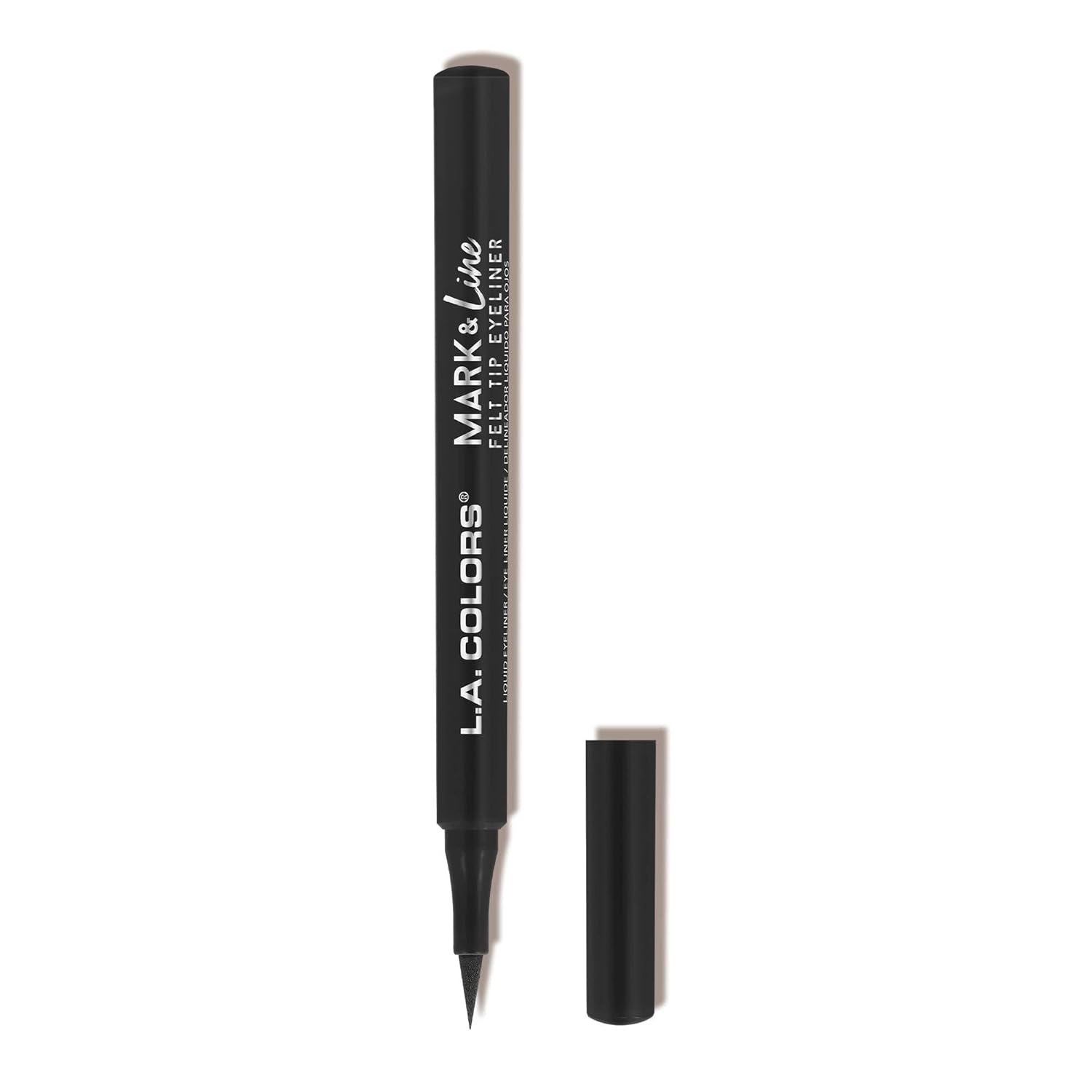 L.A. COLORS Mark & Line Felt Tip Eyeliner, Black CLE823