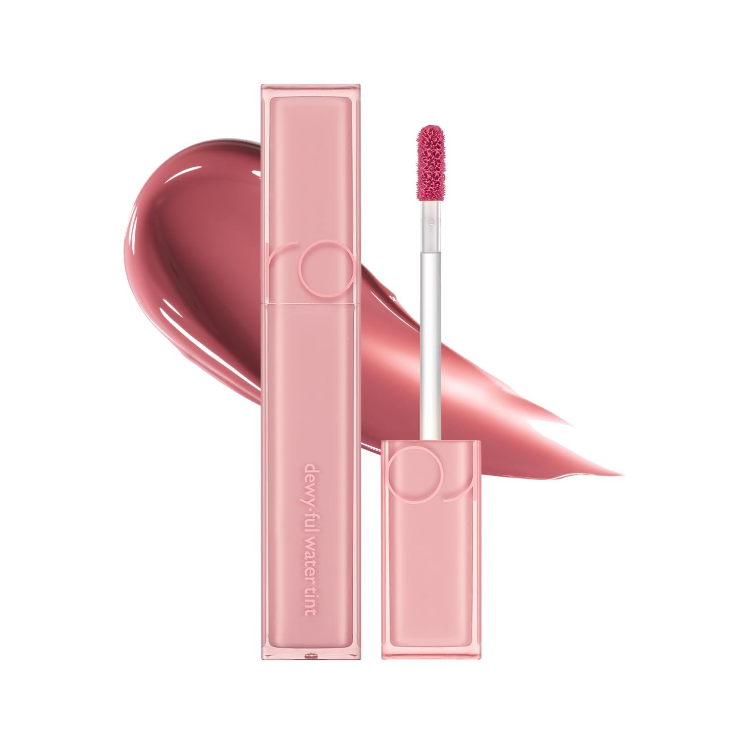 rom&nd DEWY·FUL Water Tint | 13 CUSTARD MAUVE | Hydrating, Non-Sticky Lip Gloss for Sheer, Long-Lasting K-Beauty Dewy Finish
