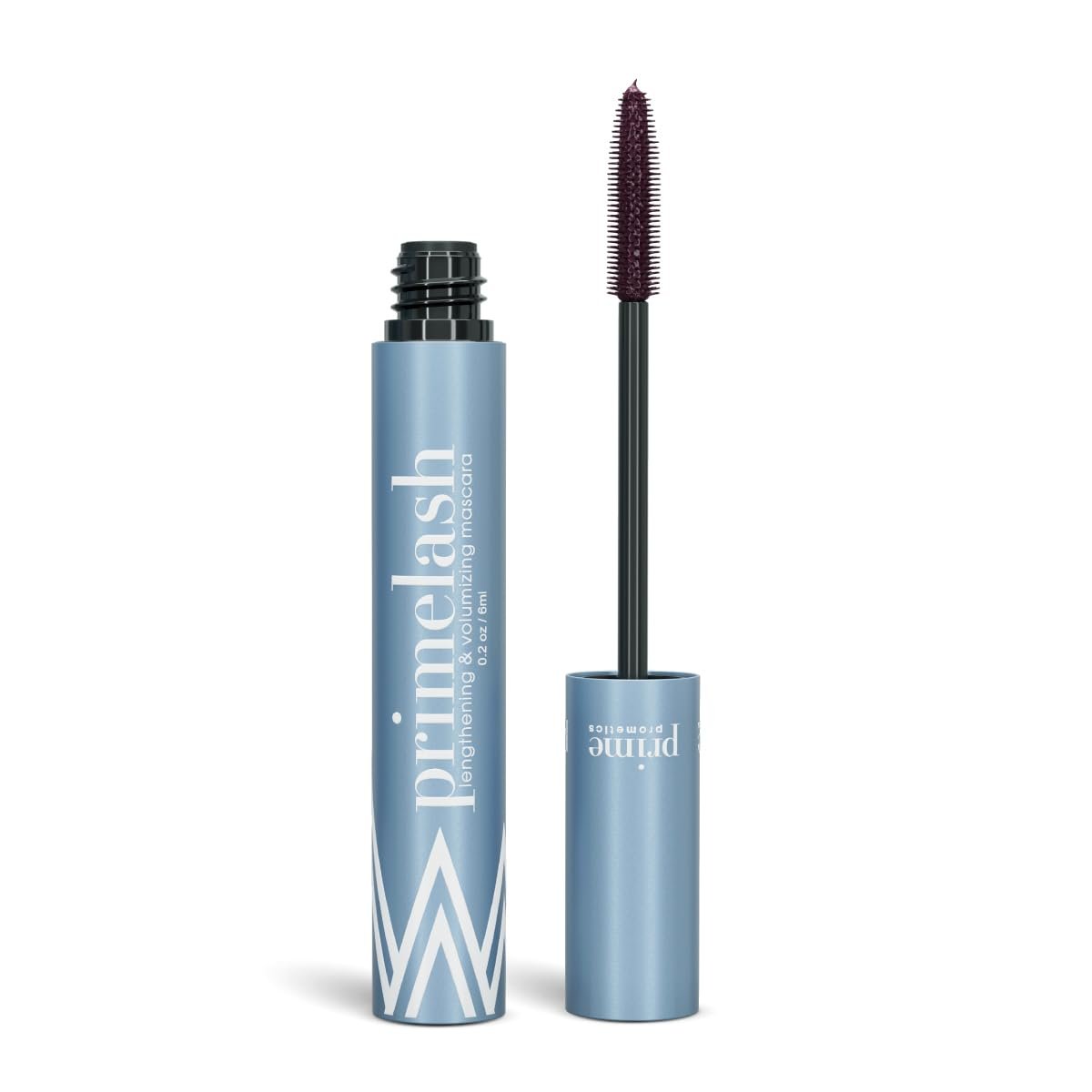 Prime Prometics PrimeLash Mascara for Older Woman – Volumizing, Incredible Length in 2 Coats – Long-Stay, Zero Clumps, Hypoallergenic (Mulberry)