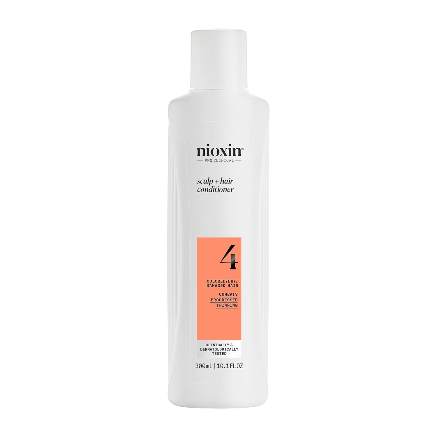Nioxin System 4 Scalp + Hair Thickening Conditioner For Colored, Dry, & Damaged Hair with Progressed Thinning Maintain Vibrant Color Nourish & Boost Hair Density with Niacinamide & Biotin