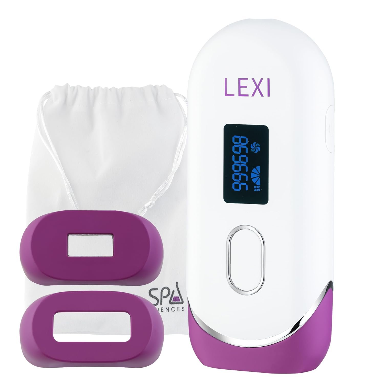 Spa Sciences – LEXI – Painless Permanent IPL Hair Removal System – FDA Cleared with 999,999 flashes, Auto Flash, and Skin Sensor