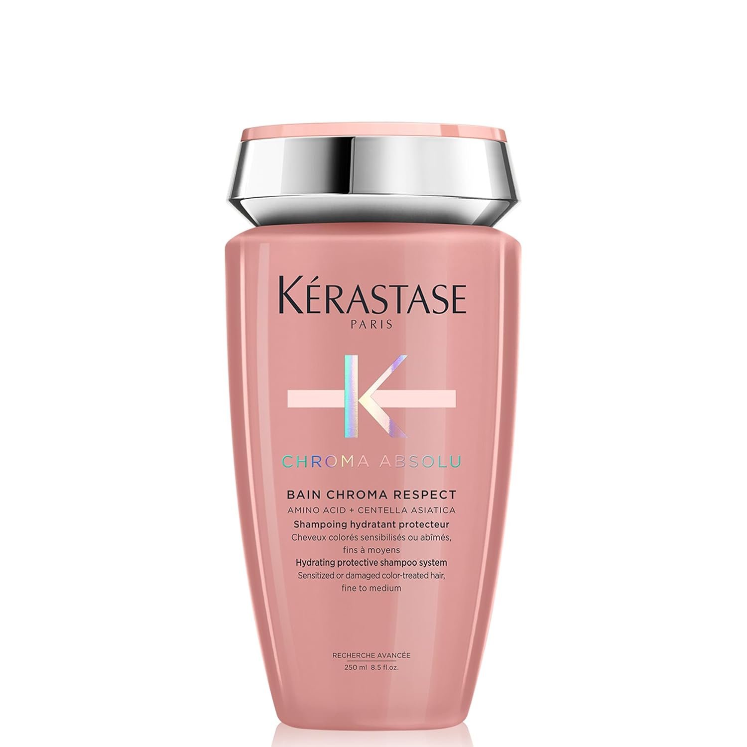 kerastase Chroma Absolute Chroma Respect Shampoo For Sensitized or Damaged Color-Treated Hair – Protects and Hydrates Fine To Medium Hair with Glycerin and Hyaluronic Acid
