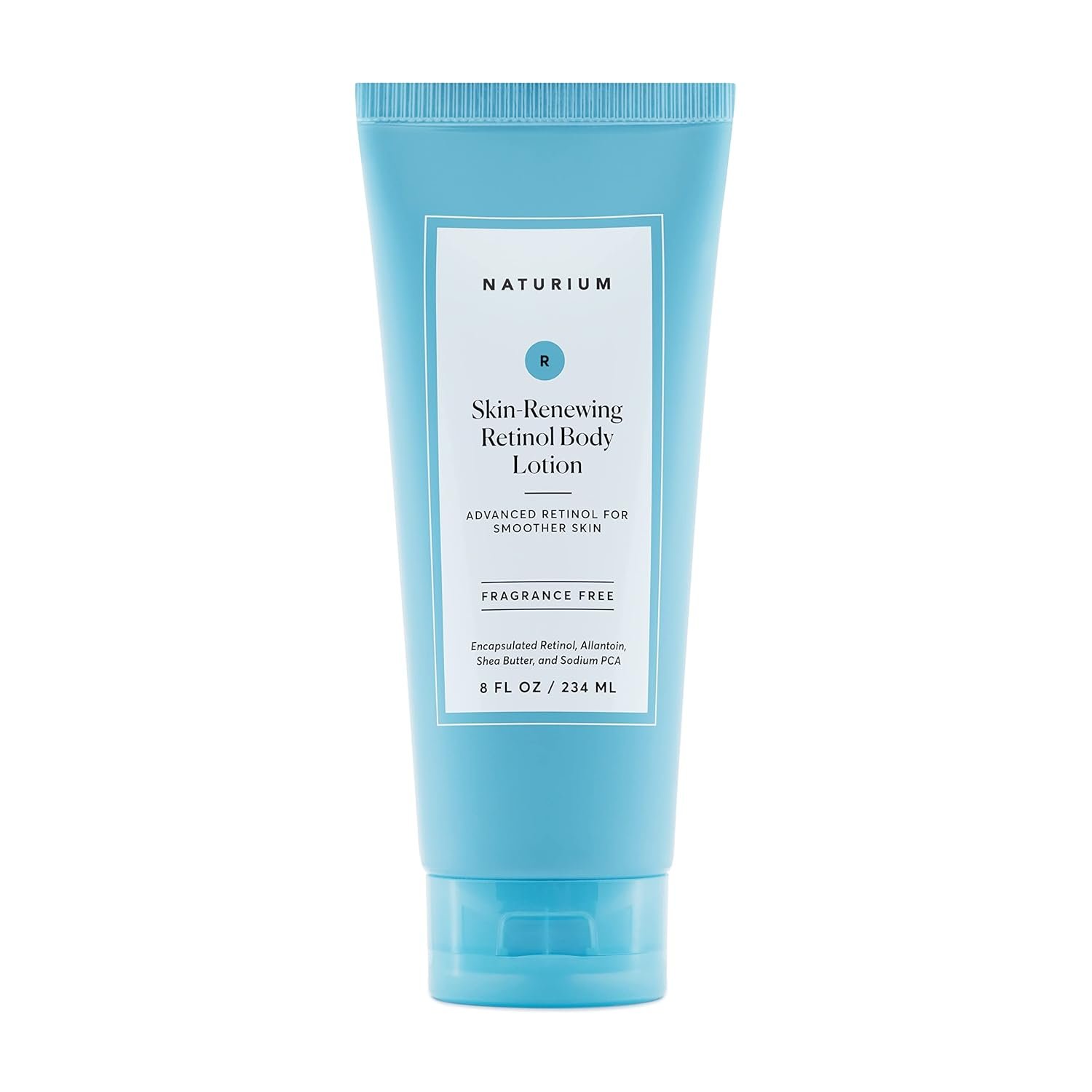 Naturium Skin-Renewing Retinol Body Lotion, Advanced Firming Anti-Aging Skin Care, with Encapsulated Retinol & Shea Butter, 8 oz