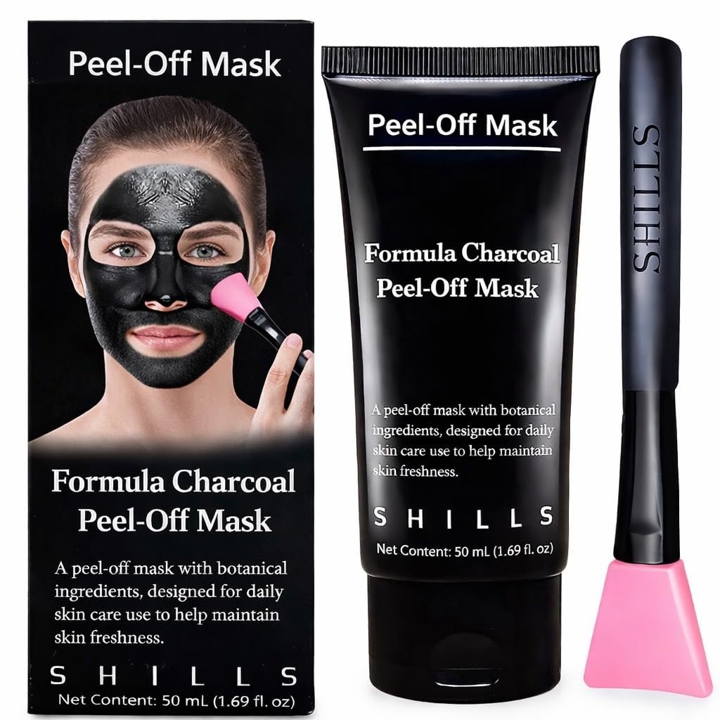 SHILLS Peel Off Mask With A Pink Brush