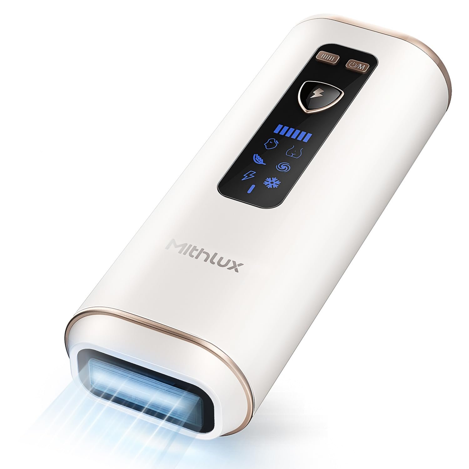 Sapphire Cool Touch Laser Hair Removal Device for Women & Men, Gentle At-Home IPL for Face, Body, Bikini & Underarms