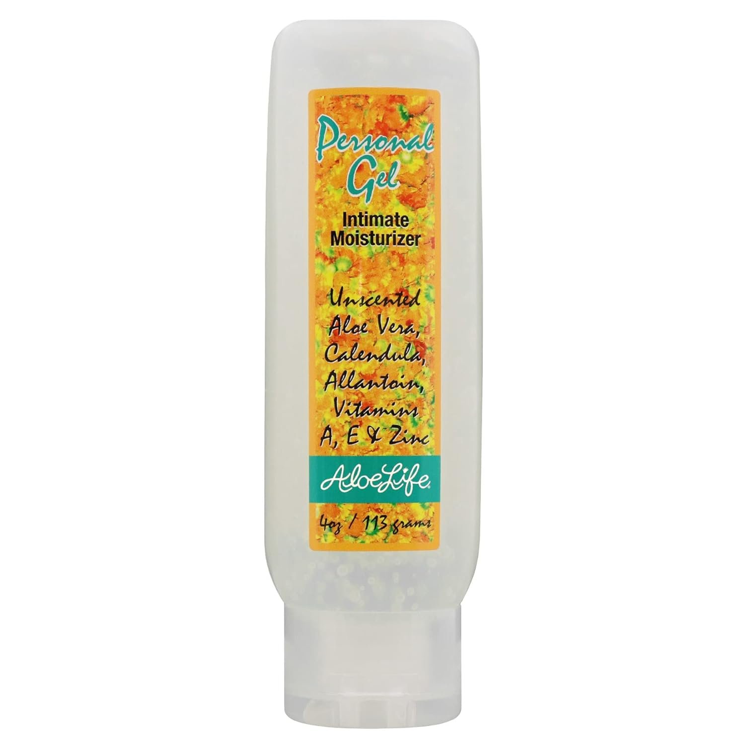 Aloe Life – Personal Gel, Intimate Moisturizer, Organic Aloe Cream, Silky & Non-Staining Formula, Perfect For Menopause, Burn Treatment, Protects & Moisturize Skin, Skincare Gel, Fragrance-Free (4 oz)