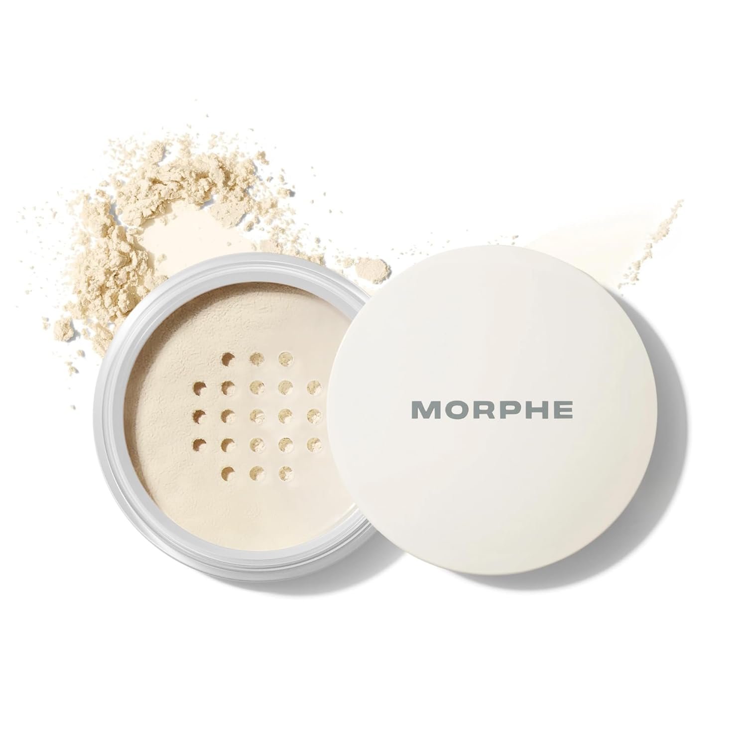 Morphe Bake & Set Translucent Setting Powder – Lightweight, Talc-Free Finishing Powder for Face Makeup with a Soft, Natural Finish – Minimizes Shine for Up to 24HR – Translucent (0.31 oz)
