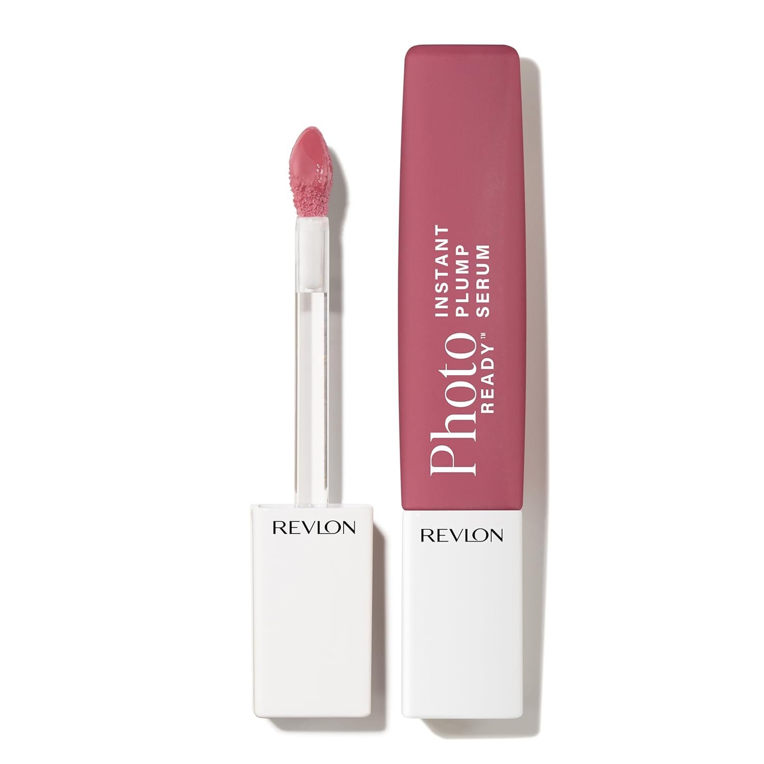 REVLON PhotoReady Instant Plump Serum, Plumping Lip Gloss with Tingling Sensation, Hydrating, Non-Sticky & High Shine Finish, 009 Lip Floaties, 0.25 fl oz