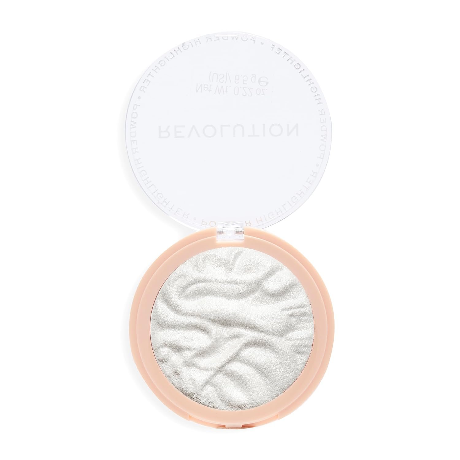 Revolution, Reloaded Pressed Powder Highlighter, Intensely Pigmented for a High-Impact Dewy Finish, Set The Tone, 0.22 oz