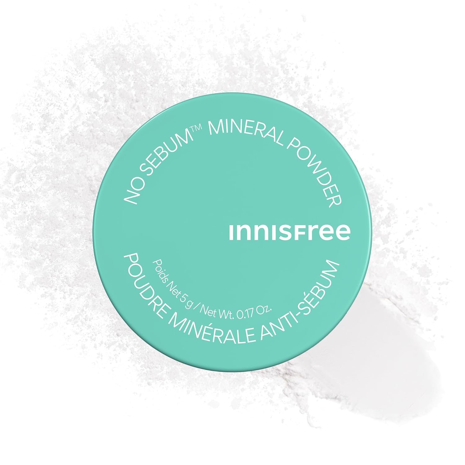 innisfree No Sebum Matte Mineral Powder, Korean Loose Setting Powder for Blurring, Shine Control, Fragrance-Free