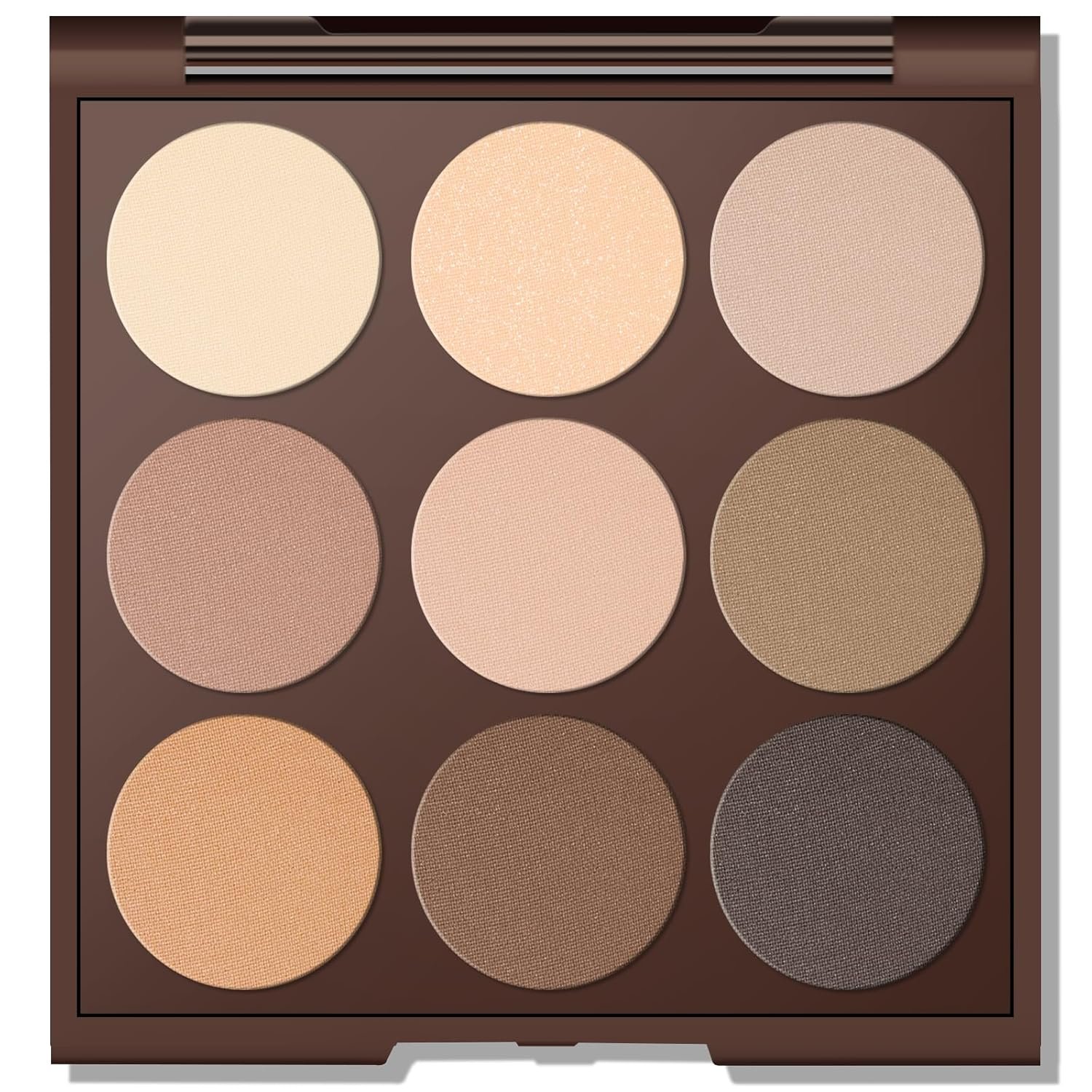 MYSTER ROSEY Neutral Eyeshadow Palette, Nude Eyeshadow Palette, Matte Eye Shadow Makeup Palette with Mirror, Long-Lasting Wear, Vegan, Cruelty-Free – 0.5oz