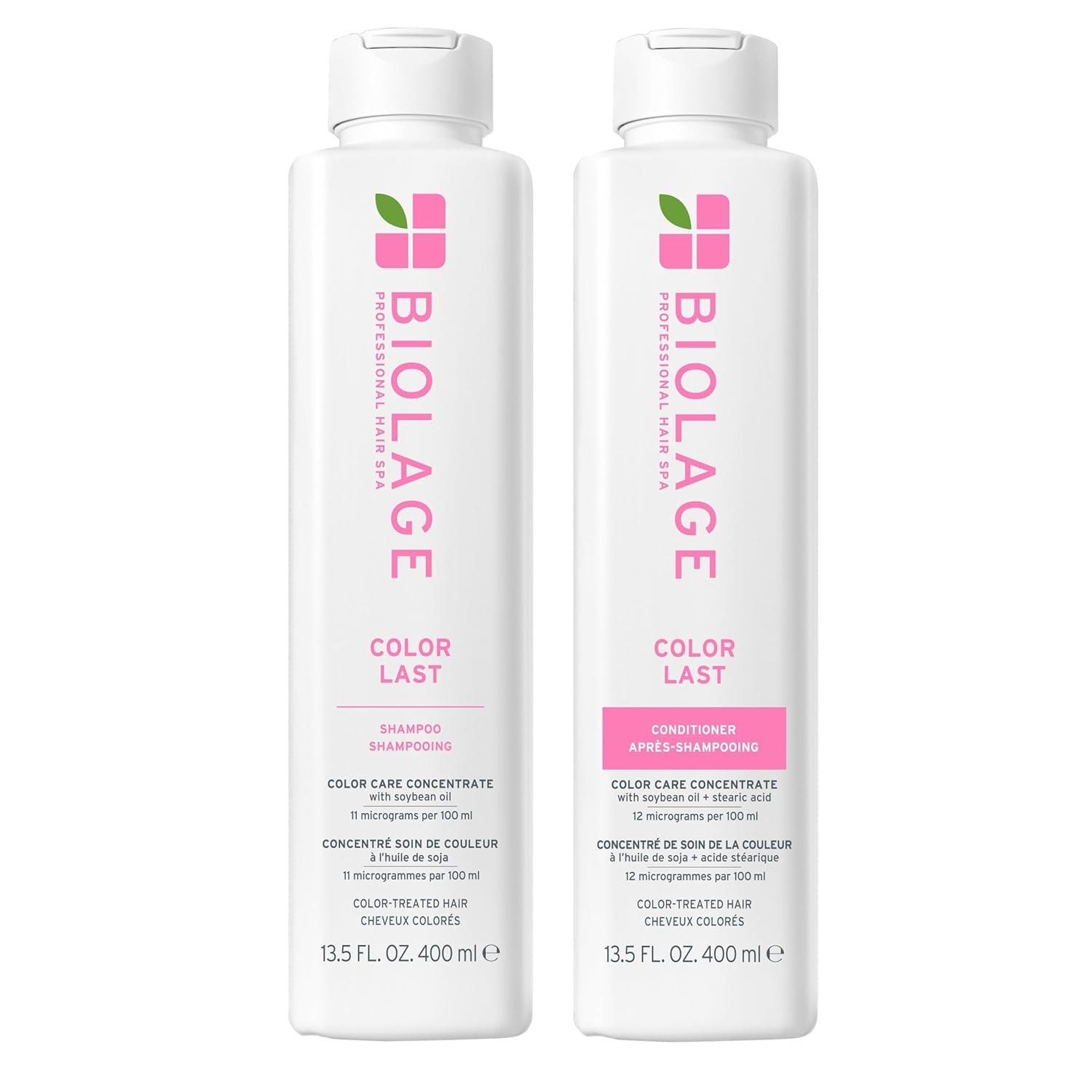 Biolage Color Last Shampoo & Conditioner Set – Helps Protect and Maintain Color-Treated Hair, Hydrates and Adds Shine, Paraben & Silicone-Free, Vegan