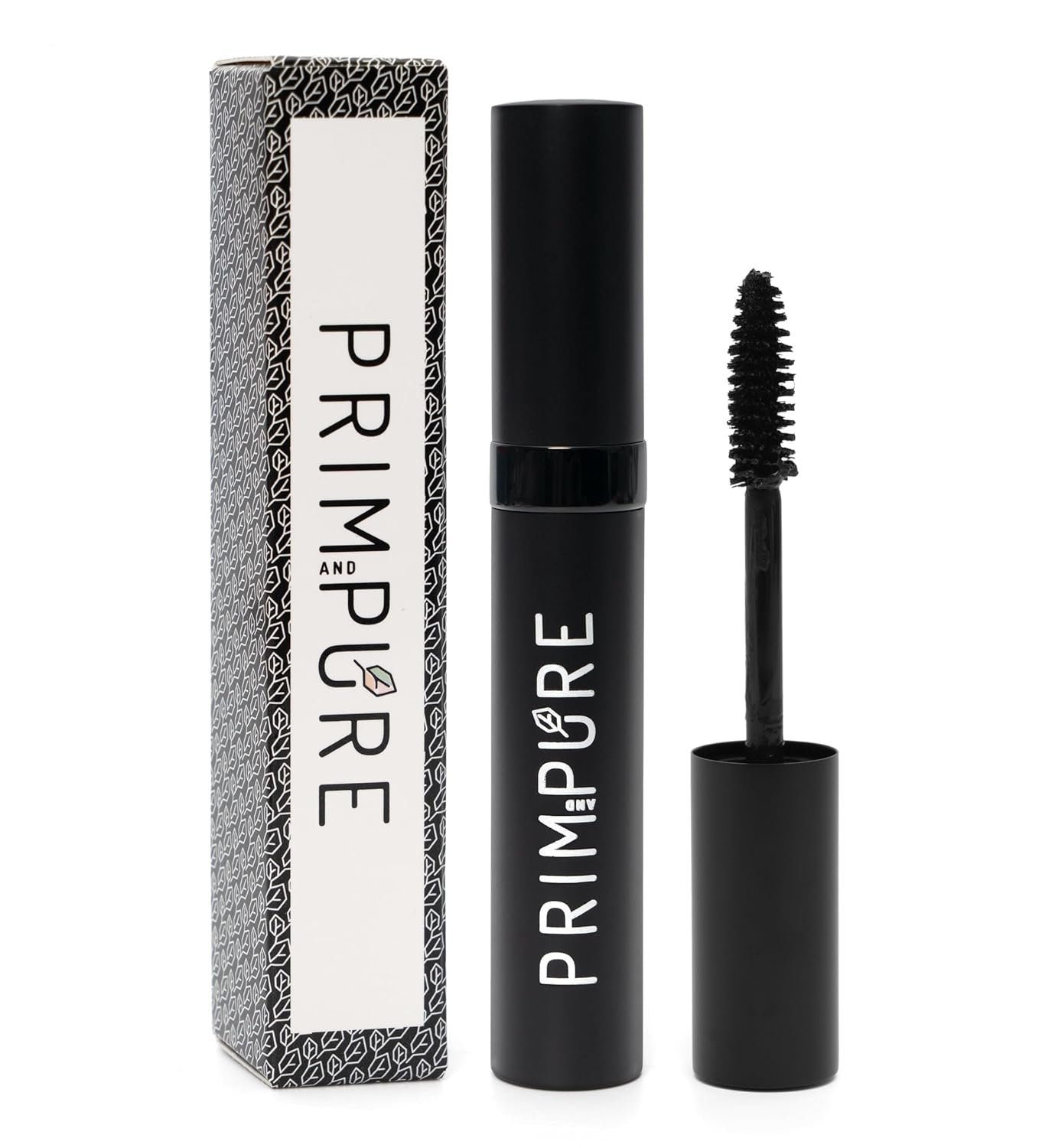 Prim and Pure Natural Mineral Mascara for Women, Teen, Eyeliner, Long Lasting, Black, Blue, Brown, Mineral, Organic