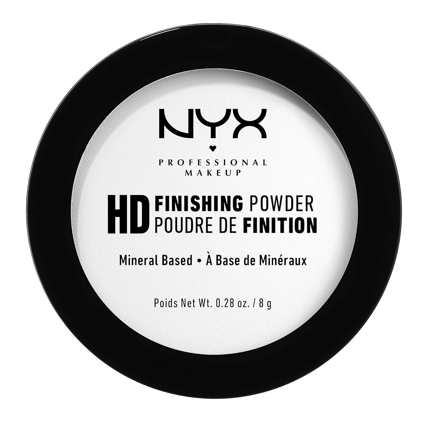 NYX PROFESSIONAL MAKEUP HD Finishing Powder, Pressed Setting Powder – Translucent
