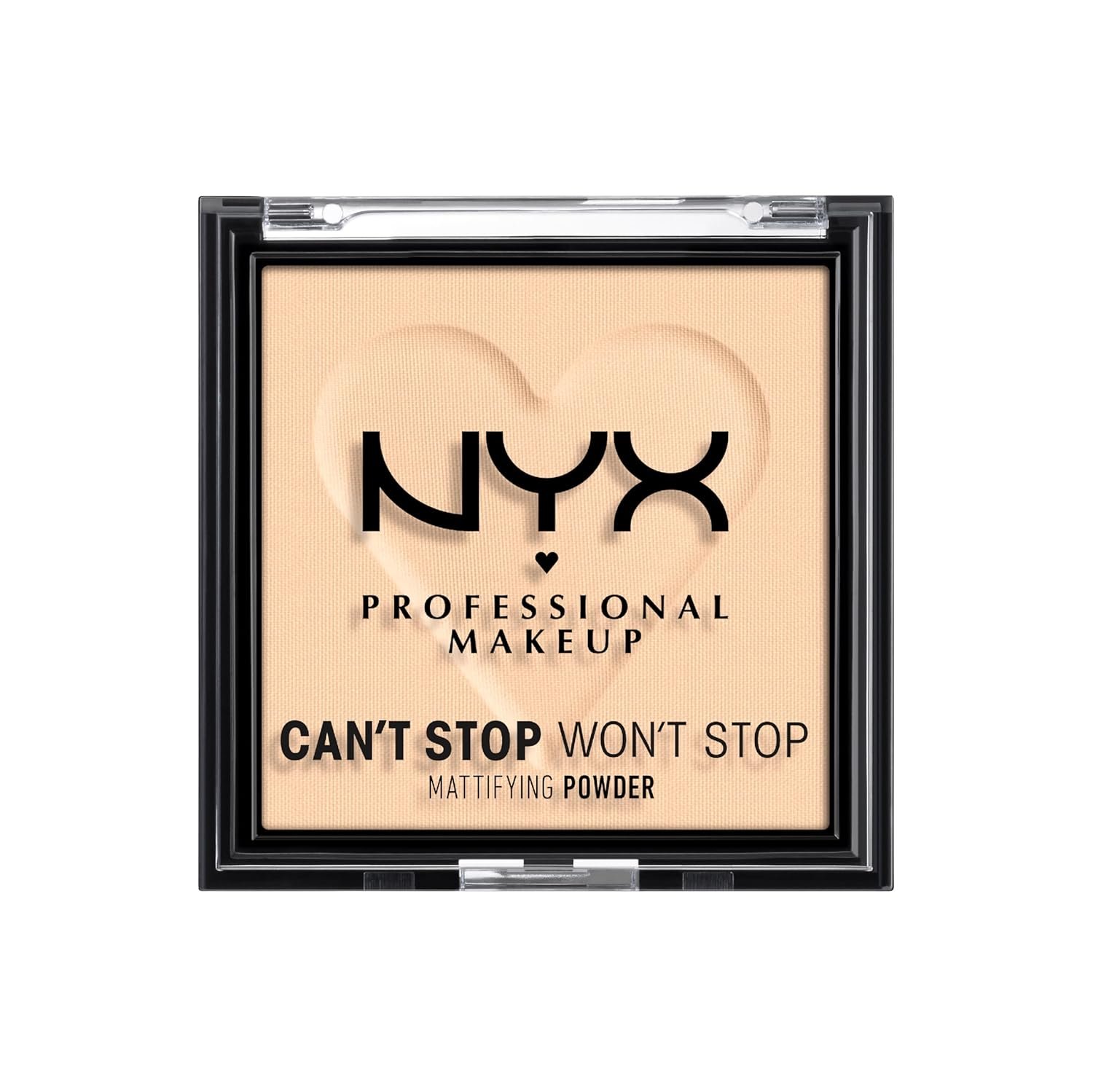 NYX PROFESSIONAL MAKEUP Can’t Stop Won’t Stop Mattifying Pressed Powder – Light