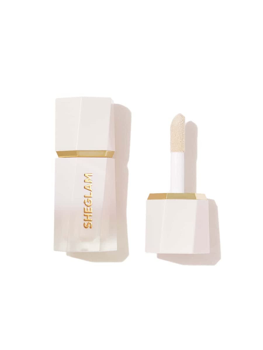 SHEGLAM Glow Bloom Liquid Waterproof Highlighter Long Lasting Cream Highlighter with Shimmer Dewy Finish – Vanilla Frost
