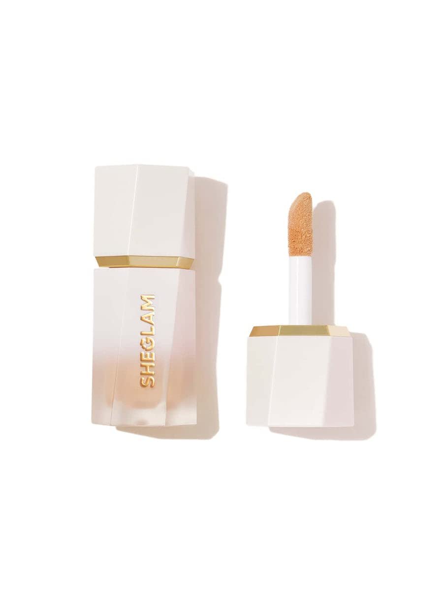 SHEGLAM Glow Bloom Liquid Waterproof Highlighter Long Lasting Cream Highlighter with Shimmer Dewy Finish – Tea Cake