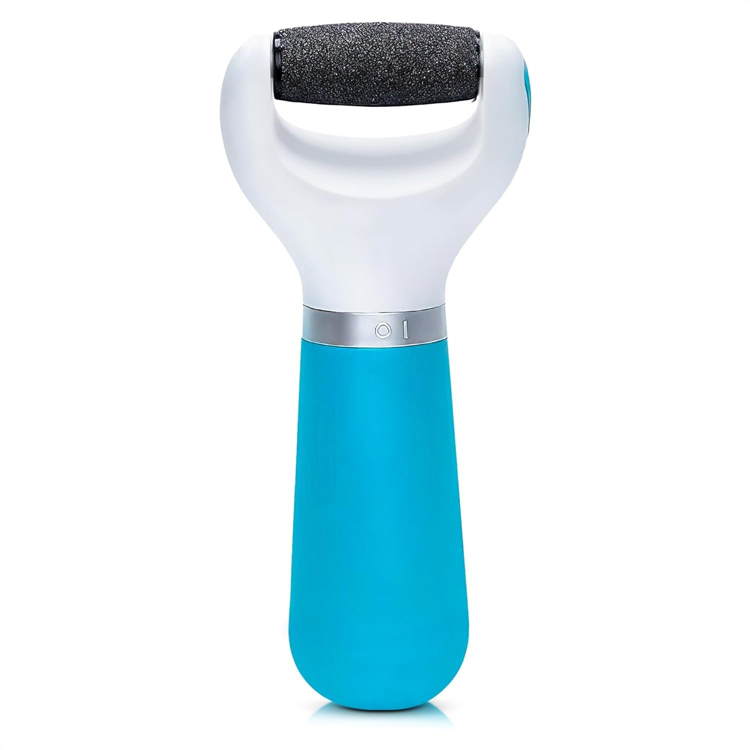 Electric Foot Callus Remover Tool for Dead Skin & Cracked Heels – Battery-Operated Foot Grinder with Replaceable Roller – Pedicure Tools for Feet & Toes – Smooth Feet at Home (Batteries Not Included)