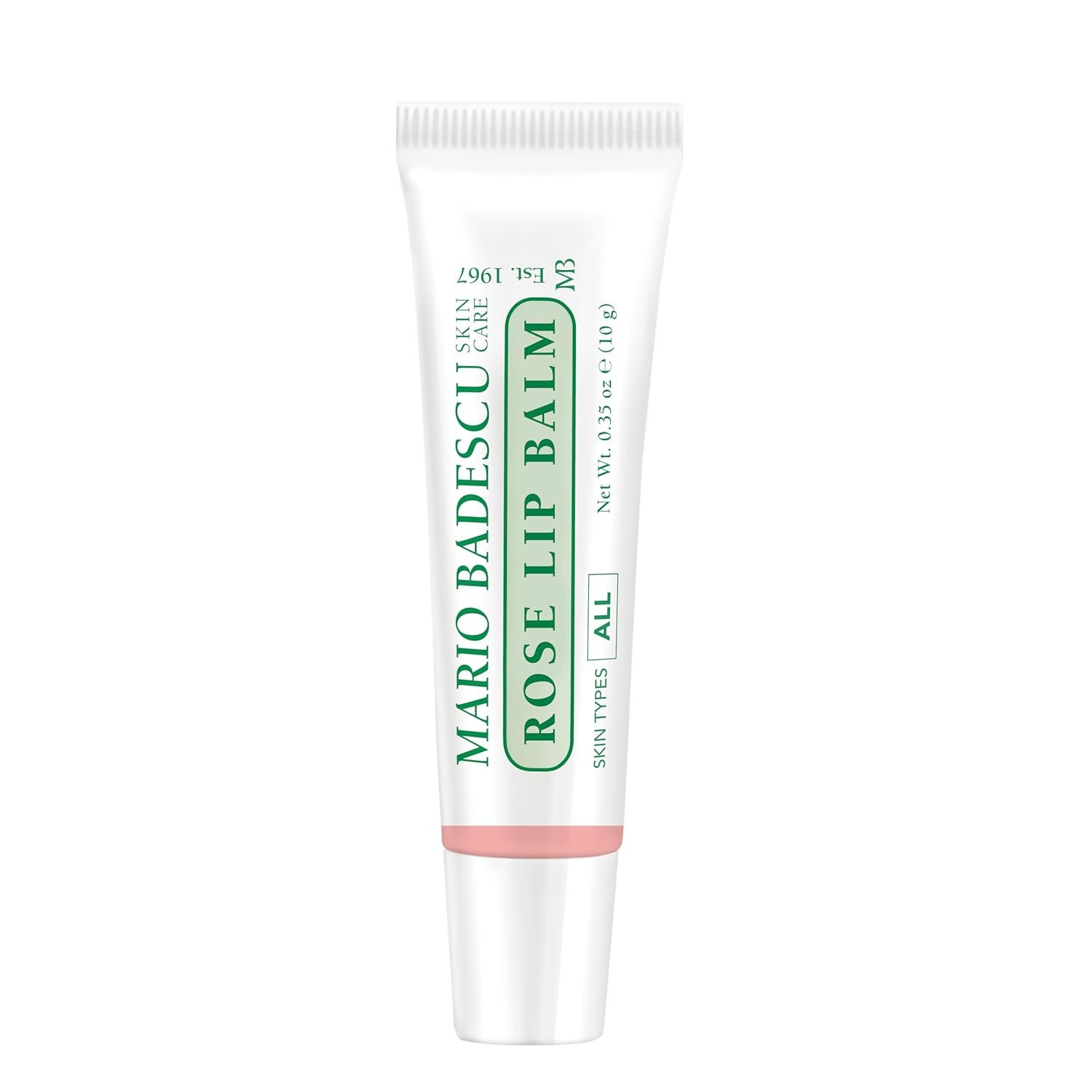 Mario Badescu Moisturizing Lip Balm for Dry Cracked Lips, Infused with Coconut Oil and Shea Butter, Ultra-Nourishing Lip Care Moisturizer for Soft, Smooth and Supple Lips
